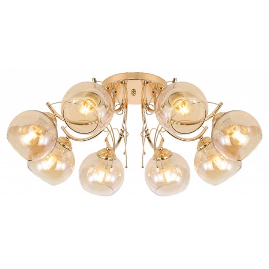 Люстра  Rivoli Elli 3095-308 8 * Е27 40 Вт модерн