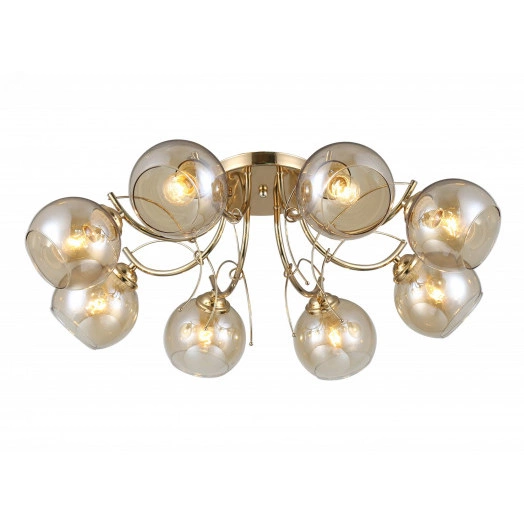 Люстра  Rivoli Elli 3095-308 8 * Е27 40 Вт модерн