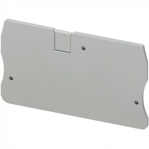 Крышка торцевая 2.2мм 3 точки присоединения синяя под пружинные клеммы NSYTRR63