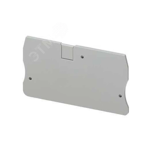 Крышка торцевая 2.2мм 3 точки присоединения синяя под пружинные клеммы NSYTRR63