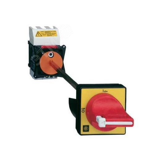 Выключатель-разъединитель аварийного останова +рукоятка 20А