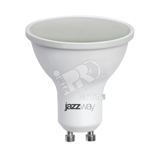 Лампа светодиодная LED 9Вт MR16 GU10 теплый