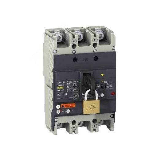 Выключатель автоматический дифференциальный АВДТ 36 KA/415 В 3П/3Т 250 A