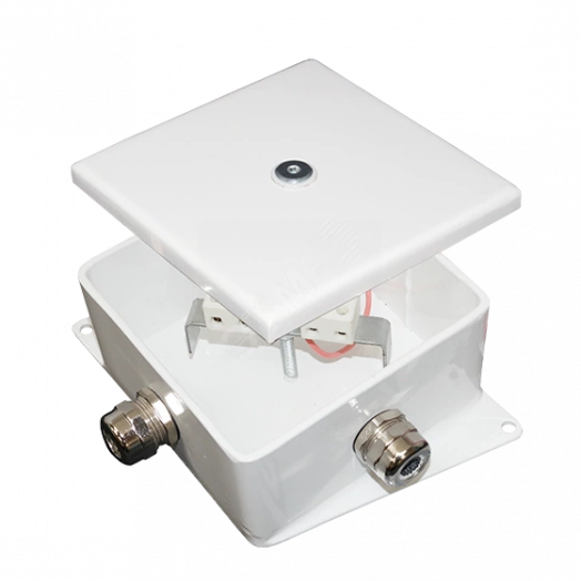 Коробка монтажная огнестойкая КМ-О (4к*60)-IP66-120х120 четыре ввода ABCD