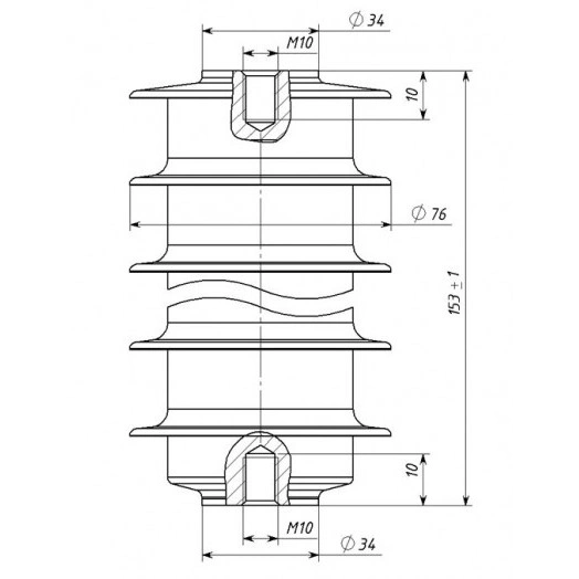 Ограничитель перенапряжений ОПН-П-10/11.5/10/550 УХЛ1
