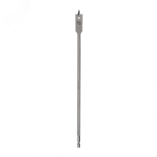 Сверло перовое по дереву 16х300 мм (шестигранный хвостовик)