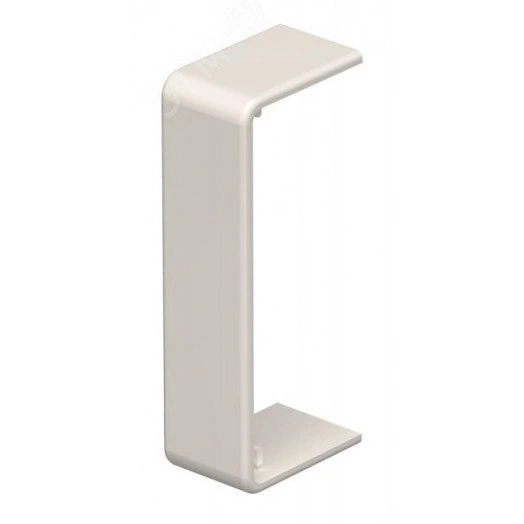 Стыковая накладка кабельного канала WDK 20x50 мм (ПВХ, кремовый)