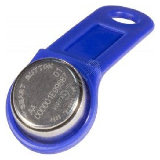 Ключ Touch memory DS 1990 синий цвет