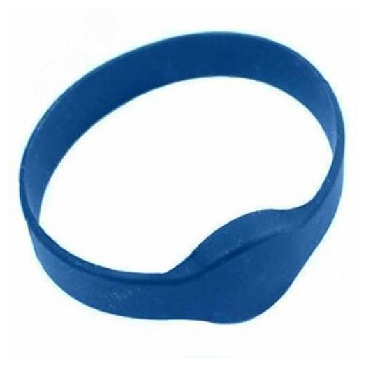 Браслет Mifare из силикона размер мм D65 IL-10M.  Синий