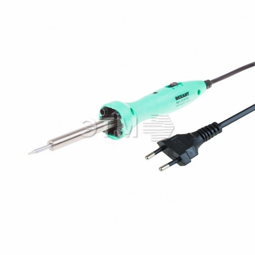 Паяльник с нагревателем, долговечное жало, 220 В/40 Вт, LED подсветка