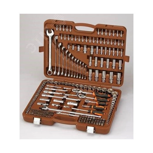 Набор инструмента универсальный 1/4, 3/8, 1/ DR,  216 предметов