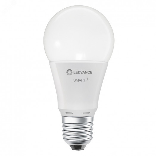 Лампа светодиодная диммируемая LEDVANCE SMART+ груша, 9,5Вт (замена 75 Вт), RGBW
