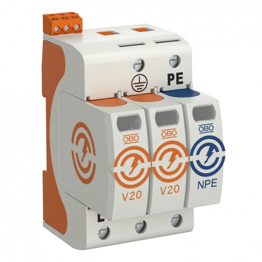 УЗИП для силовых сетей 2+NPE (Класс II), 280 В