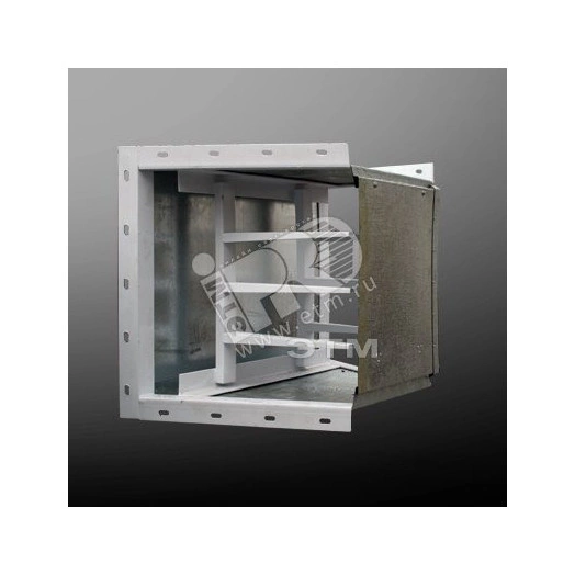 КП-0,05/0,1-2 У1 короб прямой глухой оцинк. L=2м  S=1,5мм Sкр=0,7мм