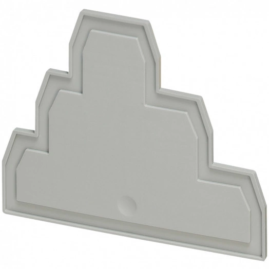 Крышка торцевая 2.2мм 6 точек присоединения 3 уровня для винтовых клемм NSYTRV26T