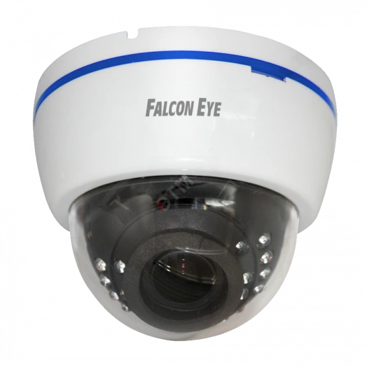 Видеокамера MHD 2Мп купольная с ИК-подсветкой до 30 метров (2.8-12 мм)