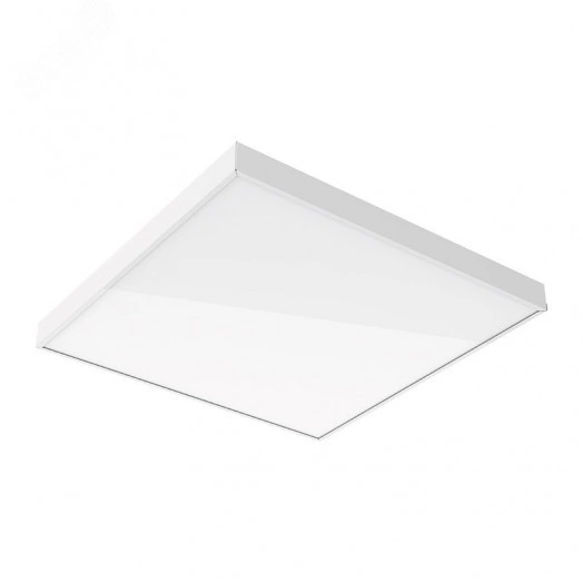 Светильник светодиодный офисный ДВО/ДПО-35Вт 4000К3800Лм 595*595*50мм IP40 A070 2.0 опал Вартон