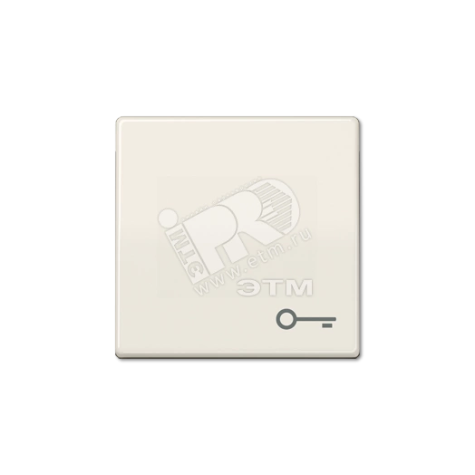 Клавиша с символом  замок   слоновая кость