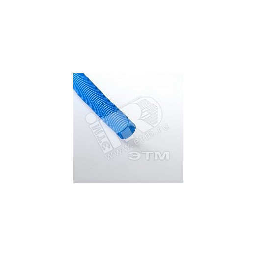 Труба гофрированная 25мм ПНД синяя для металлопластиковых труб