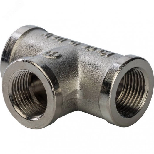 Тройник ВВ никелированный 3/8'