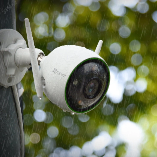 Видеокамера IP 2Мп внешняя цилиндрическая Wi-fi c ИК-подсветкой до 30м (2.8мм)