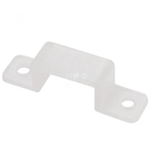 Клипса профессиональная пластиковая для двухстороннего гибкого неона 8х16 мм