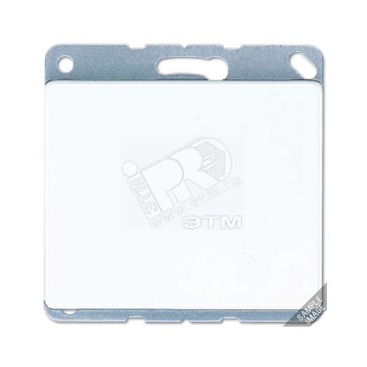 Крышка глухая с опорным кольцом  золотая бронза