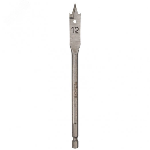 Сверло перовое по дереву 12х152 мм (шестигранный хвостовик)