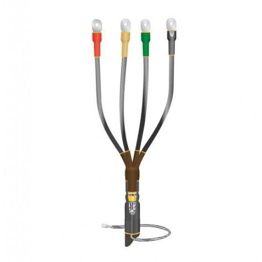 Муфта кабельная концевая внутр. установки 1кВ КВТпН 4х(70-120мм) с болт. наконечн. Нева-Транс Комплект 22020035 Муфта кабельная концевая внутр. установки 1кВ КВТпН 4х(70-120мм) с болт. наконечн. Нева-Транс Комплект 22020035