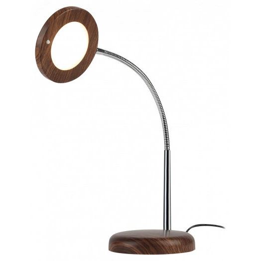 Светильники настольные ЭРА NLED-436-8W-WOOD ''дерево'' наст.светильник