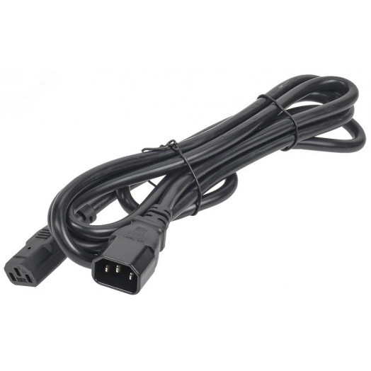 Кабель электропитания PDU 3х1,5 3М с разъёмами С13-C14