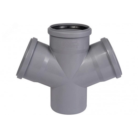Крестовина канализационная 45 град. 110