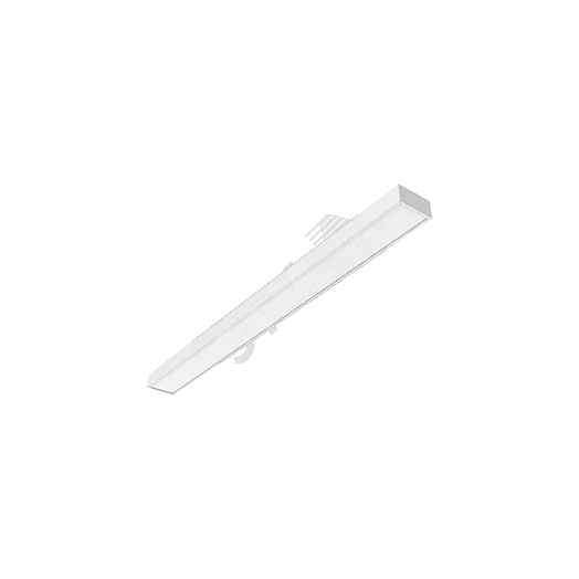 Светильник светодиодный A220 2.0 офисный встраиваемый/накладной 1195*100*50мм 30 ВТ 4000К IP40 с призматическим рассеивателем Вартон