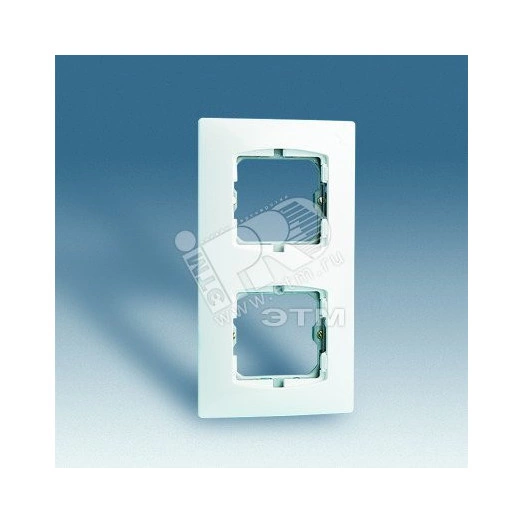 Рамка с суппортом на 4 широкий или 8 узких модулей, без лапок, дюропласт, 298х85мм, сл.кость