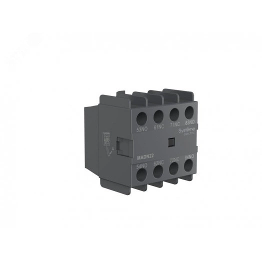 ДОП. КОНТ. БЛОК MC1D 3НО+1НЗ ФРОНТАЛЬНЫЙ МОНТАЖ