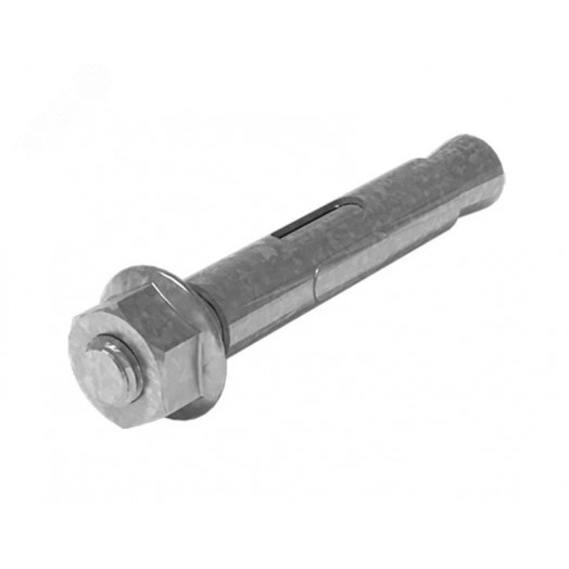 Анкер-болт с гайкой М6 8х85, гальван. цинк