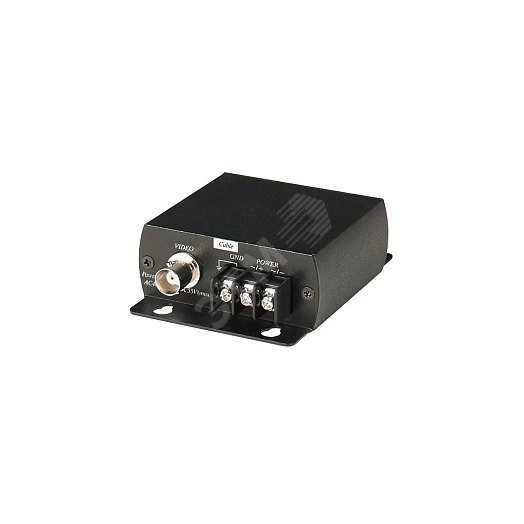 Устройство грозозащиты цепей видео и питания. Видео - 1 вход (BNC-мама)