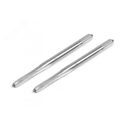 Метчик М3х0.5 машинно-ручной комплект 2 шт., марка стали - Р6М5