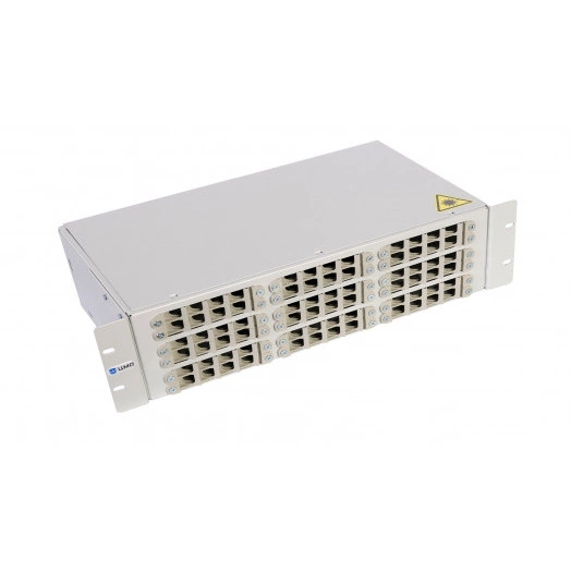 Бокс оптический (кросс) 19' 3U до 72 портов