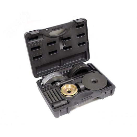 Набор оправок для монтажа и демонтажа ступичных подшипников кейс 16 предметов