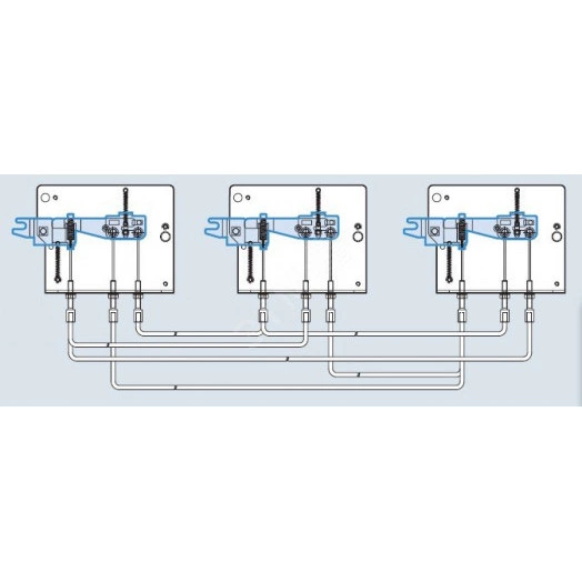 Комплект для механической блокировки MI KIT 3-way Type E,G