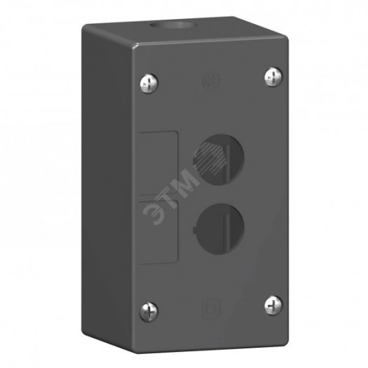 Блок управления пустой 2-х кнопочный