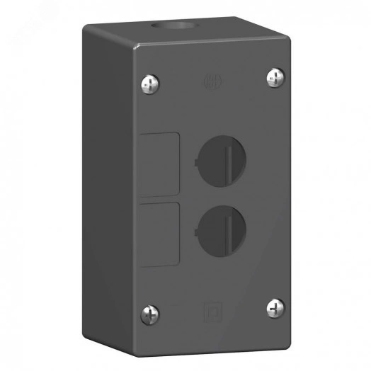 Блок управления пустой 2-х кнопочный