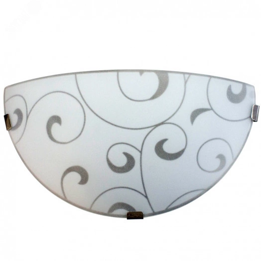 Светильник НББ-21-60 М19 Морокко 300/2 матовый белый /клипсы штамп металлик индивидуальная упаковка