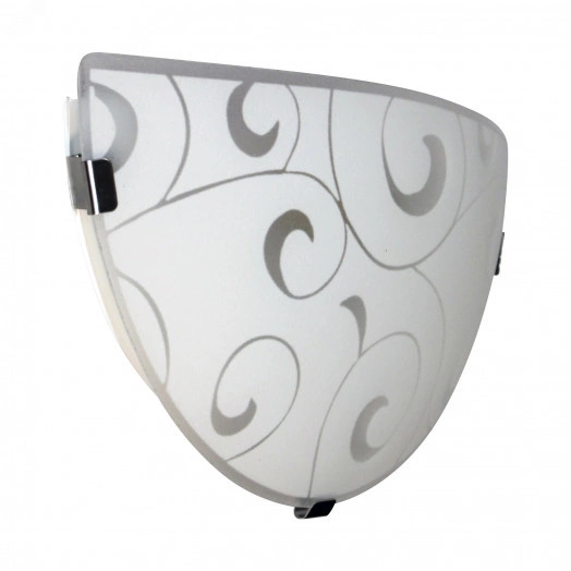 Светильник НББ-21-60 М19 Морокко 300/2 матовый белый /клипсы штамп металлик индивидуальная упаковка