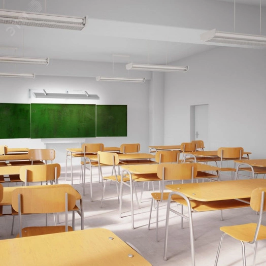 Кронштейн к светильникам ДПО серый для школьных досок