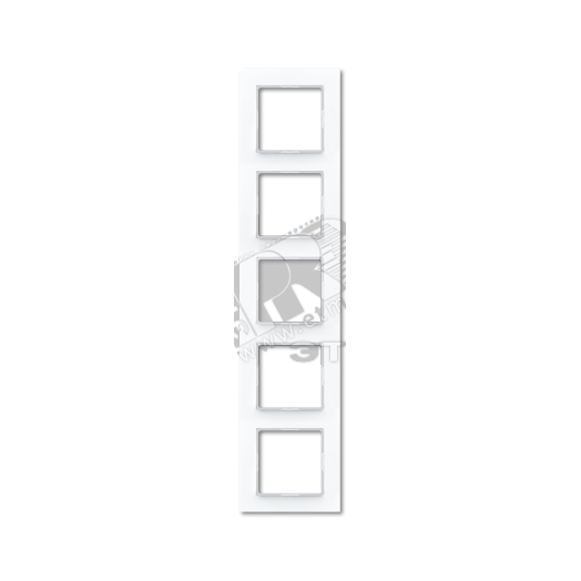 Рамка 5-я для горизонтальной/вертикальной установки  Серия- ACreation  Материал- дуропласт  Цвет- белый