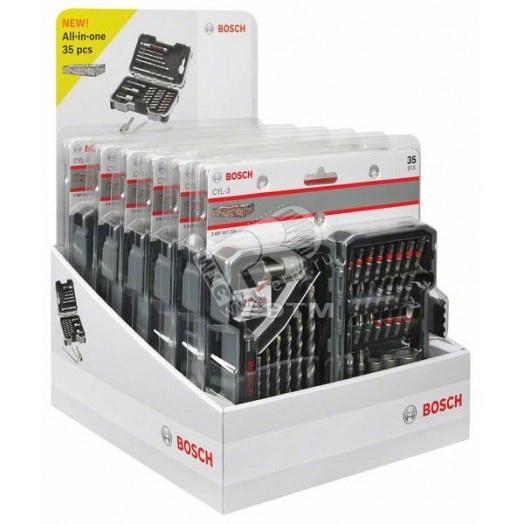 Набор сверл и бит PRO-Mix бетон (35шт)