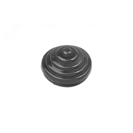 Заглушка для распределительной коробки  (D вводимого кабеля 17мм), материал TPE, цвет черный