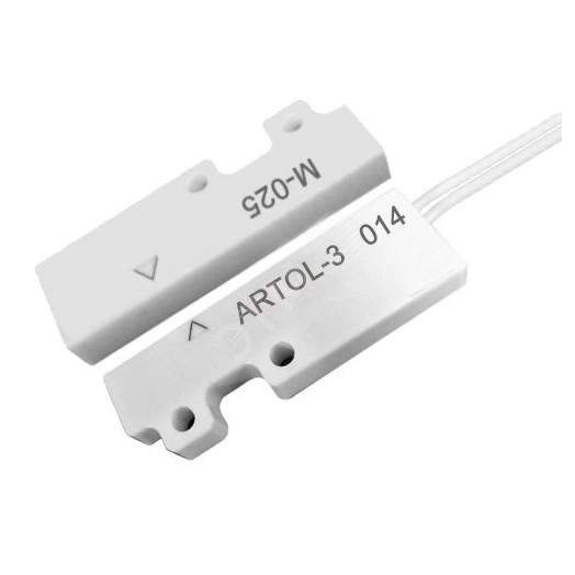 Извещатель охранный ARTOL-3 014 датчик + магнит М-025 АТФЕ.425119.072 ТУ  белый